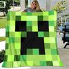 1pc Blanket Minecraft7 Print Design, Lightweight Blanket for Sofa, Bed- Soft &Warm, Gift for All Seasons Like Christmas, Halloween