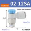 Langsaizebo AS Adjustable Pneumatic Speed Control Valve
