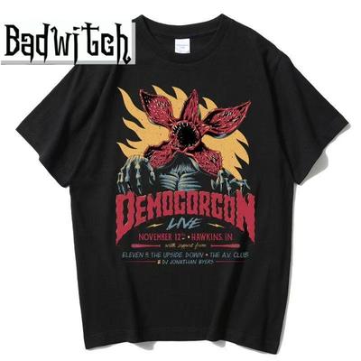 Stranger Things Man-eating Plant Demogorgon Cotton T-Shirt