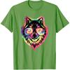 Cool Wolf Funny Wolf Lover Wildlife Men Boys Kids T-Shirt