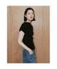 Diaepeocheo Ohu Pleated Knit Top Black (Ta6451A125)