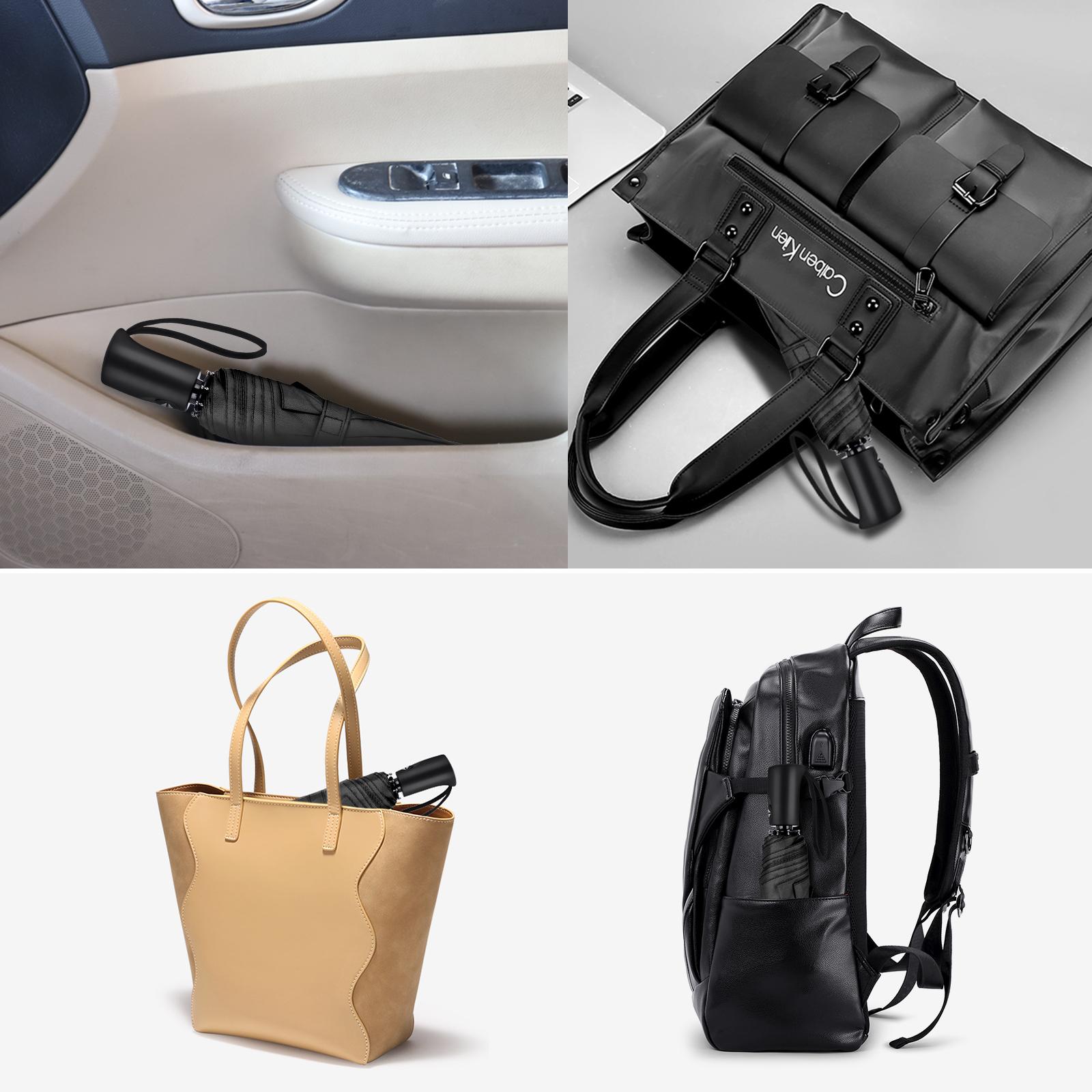 Полностью автоматический зонт для женщин и мужчин — фото 6