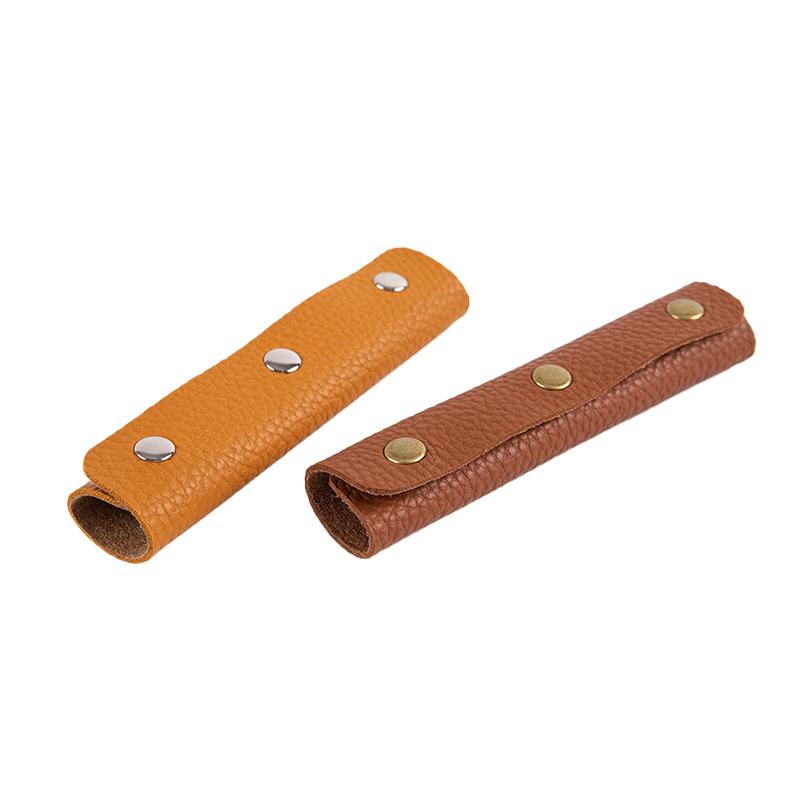 1Pc Luggage Bag Handle Wrap Pu Leather Cover Bag Accessory Shoulder Strap Pad