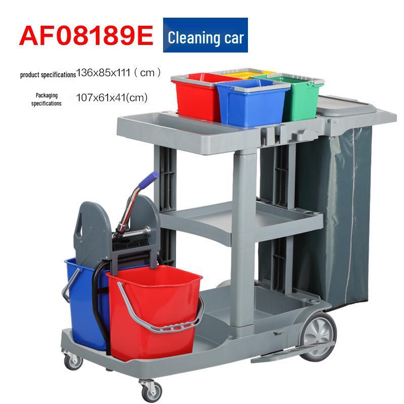 Baiyun Hotel Linen and Hygiene Cleaning Cart