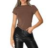 European and American Women's Casual Slim Fit Long Sleeve Pullover T-shirt Streetwear Set
