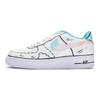 Nike Air Force 1 811 Manufacturing, Cloud Fantasy Low top Skateboard Shoes Women's White Blue Black DH2920-111(Team80-)