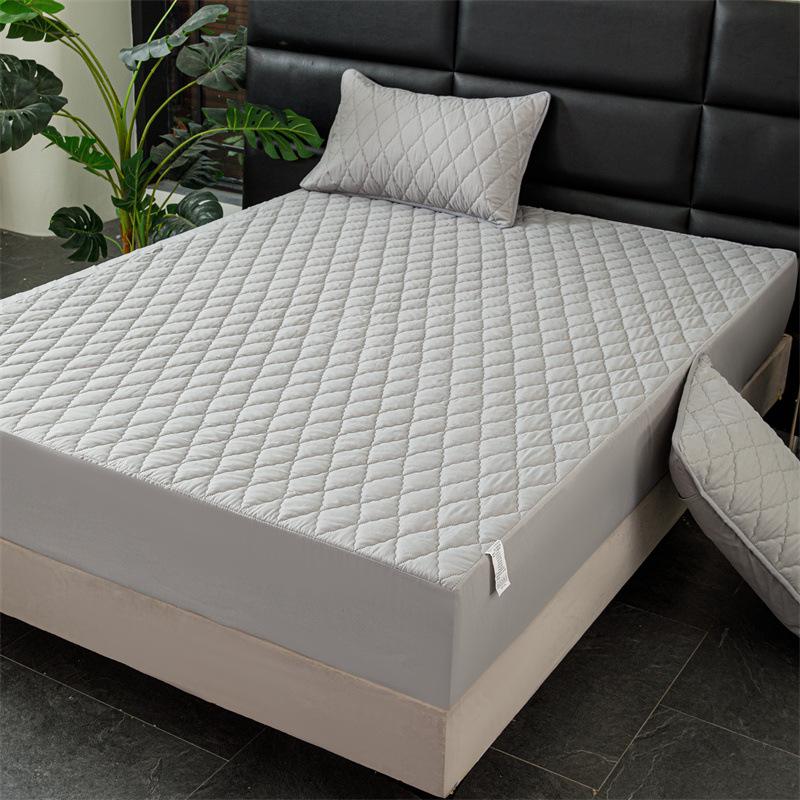 Waterproof Quilted Mattress and Pillowcase Set - 3-Piece Nantong Home Textile