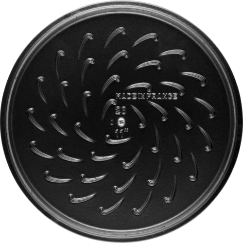 Staub Braiser Saut? Pan, Cherry, 28cm, Double-Handled, Cast Iron Enamel, Induction Compatible [Official Japanese Product] Braiser Z1033-422