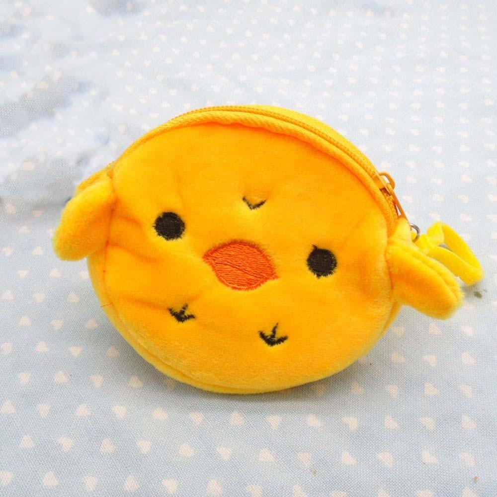Cartoon Cute Cartoon Plush Coin Purse Small Cute Frog Plush Cion Purse  Change Pouch