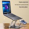 2-in-1 Leiser Kühlständer mit Lüfter für Laptops und Mobiltelefone