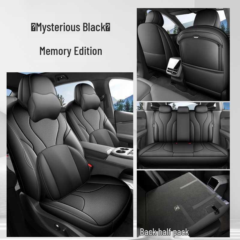 Xiaopeng G7 Four Seasons Leather Seat Cushion | Full Coverage, Universal Fit for Five-Seater.