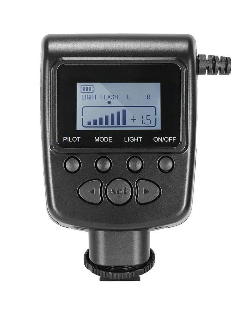 PCA Tech Makro-Ring für Fotografie mit 48 LEDs, kompatibel mit Canon und LCD-Anzeige Licht/Blitz Nahaufnahme-Glühbirnen, Nikon,