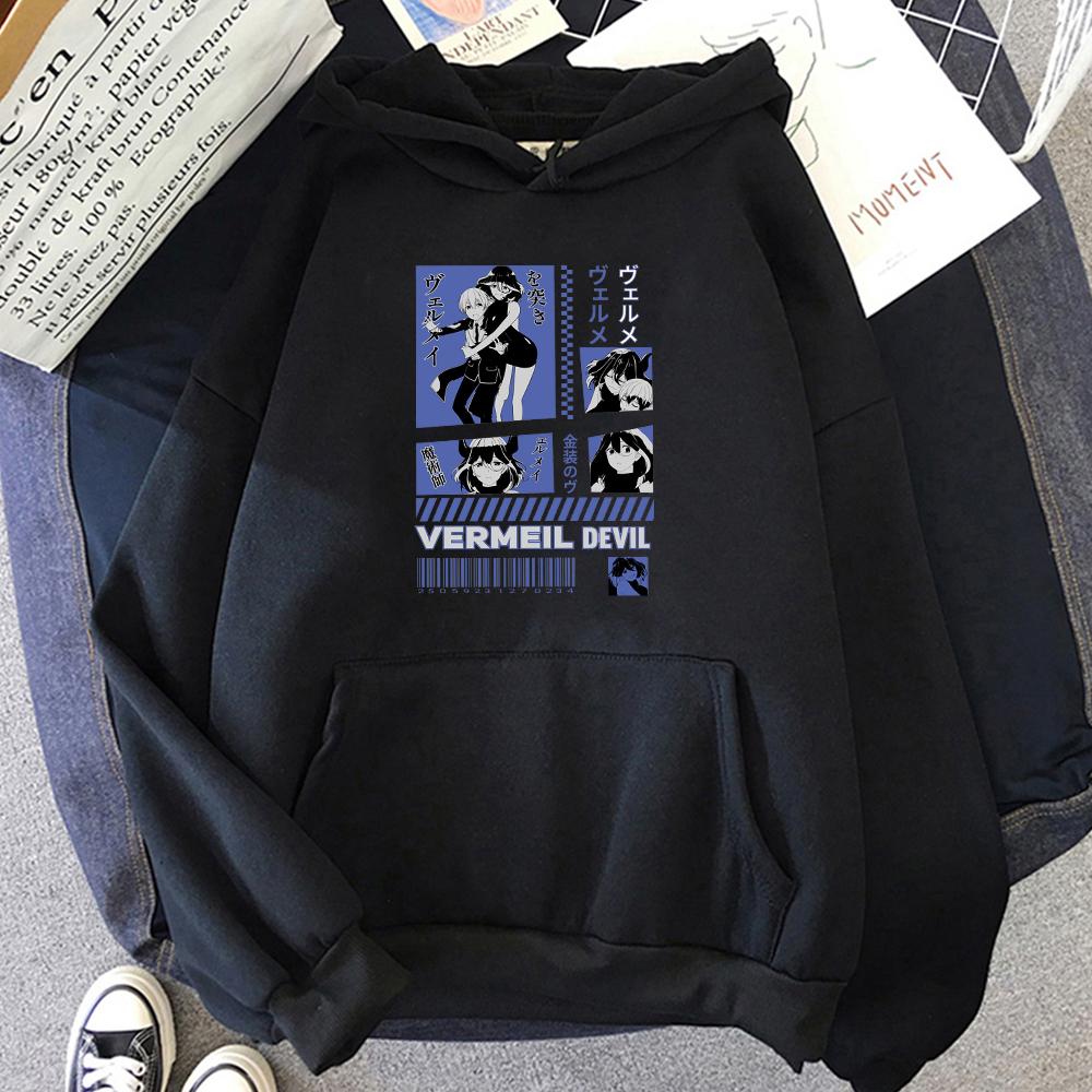 

Vermeil In Gold Hoodie Japanese Hot Anime Graphic Sweatshirts Men LongSleeve Autumn/Winter Pullovers Manga Waifu Senpai Cartoon Tops
