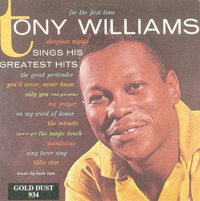 CD TONY WILLIAMS - Sings His Greatest Hits GOLDDUST934 Gold-Dust 1994 Italy Pop Used