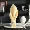 6PCS Pearl Napkin Buckles,Delicate Handmade Wide Round Napkin Holder Rings,for Dinner Parties Wedding Dining Table Setting Decor