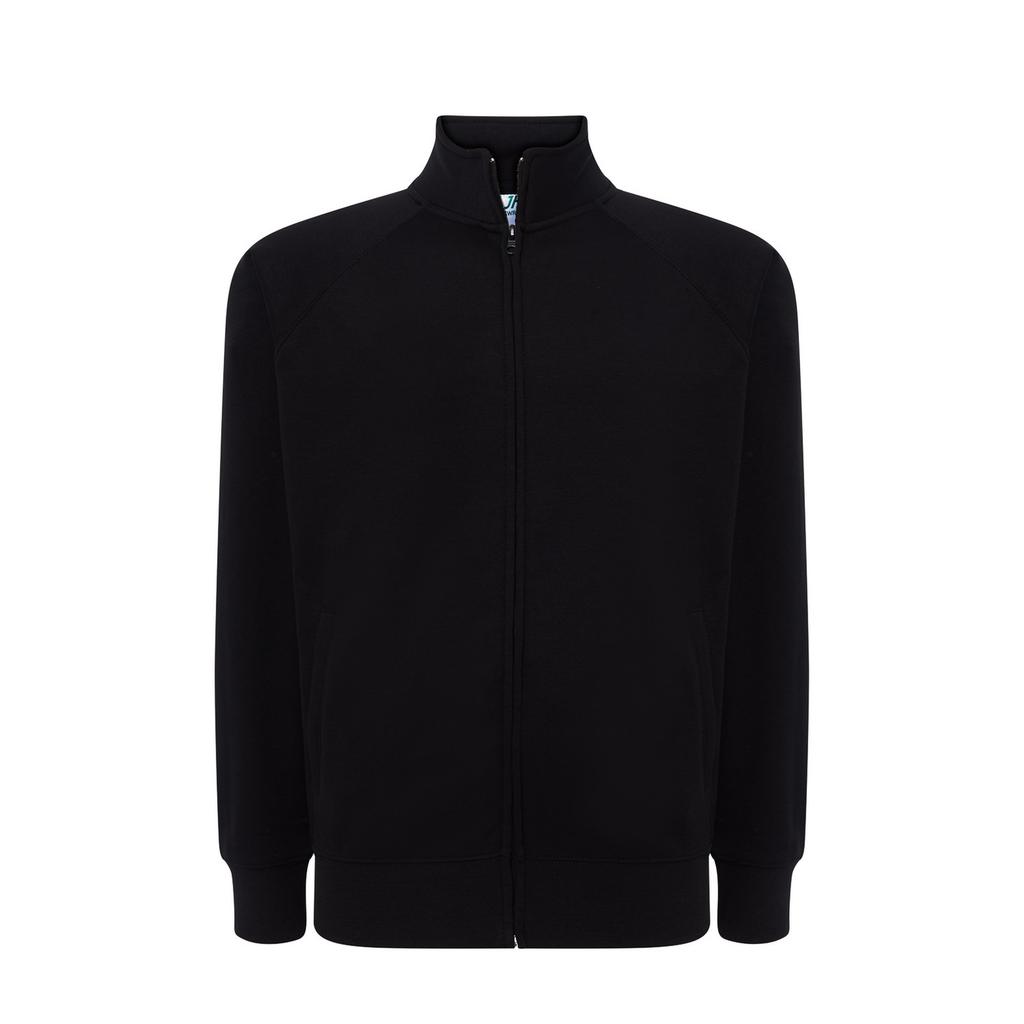 JHK Unisex Adult Plain Full Zip Sweatshirt