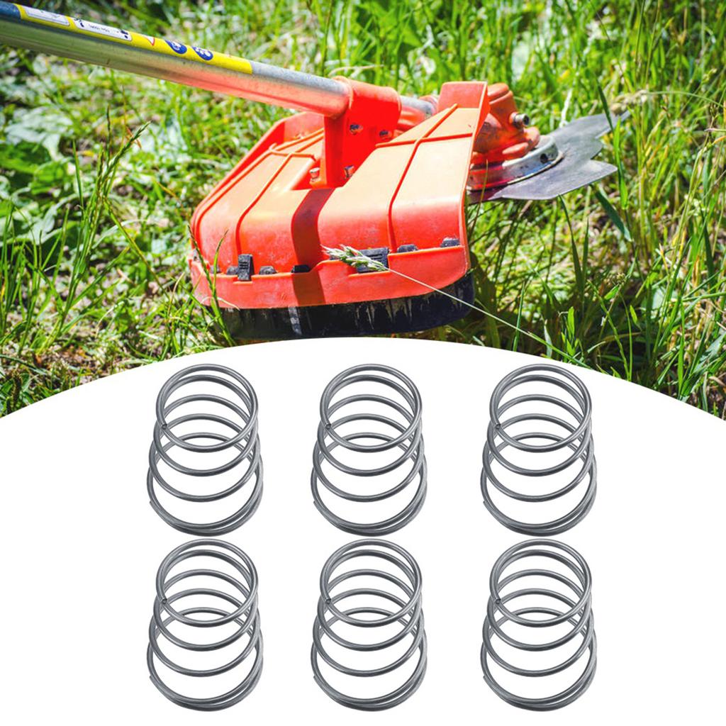5pcs Grass Trimmer Head Accessories Springs Replacement Fits Universal Brush Cutter Parts