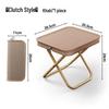 Portable Folding Stool - Compact, Thickened Chair for Outdoor Use, Travel, and Fishing
