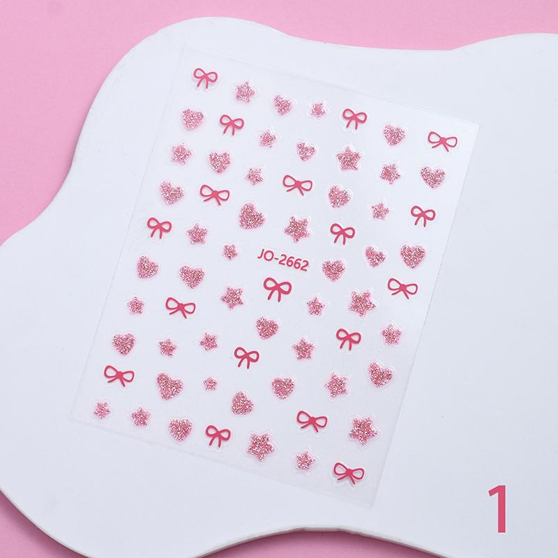 

Наклейка для ногтей в форме банта и звезды, клей для улучшения ногтей, салон красоты своими руками, любители и мастера по маникюру as the picture