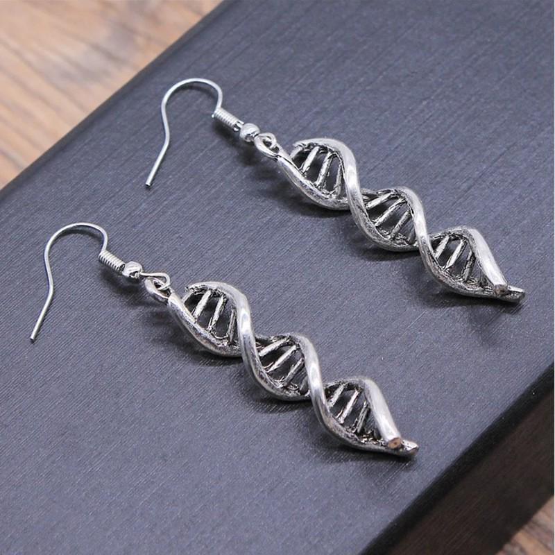 Biochemistry DNA Double Helix Gene Model Earrings