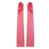 Long Fashion Women Sheer Tulle Full Finger Lace Mitten Women Gloves Thin Gloves Five Fingers Mitts