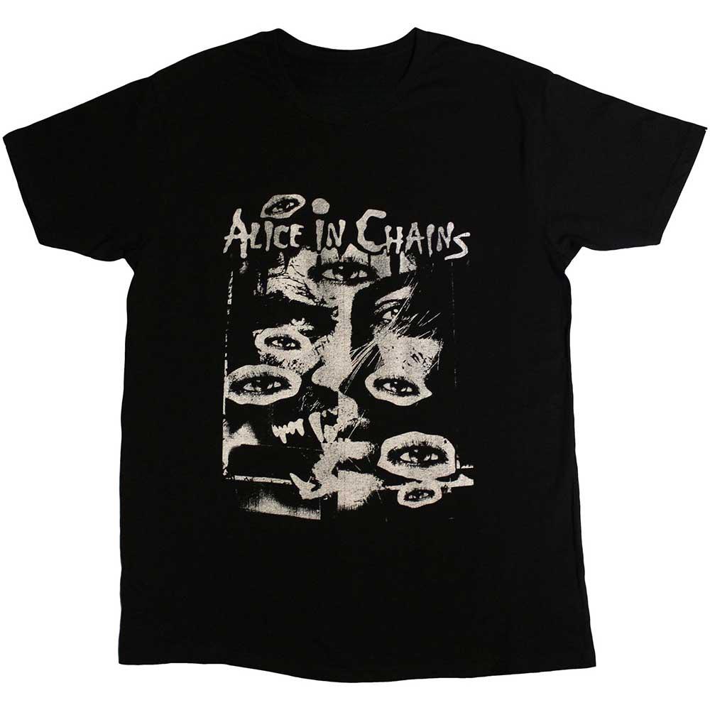 Alice in Chains Facelift Band TShirt Cotton Graphic Tee Unisex Unisex Summer Streetwear