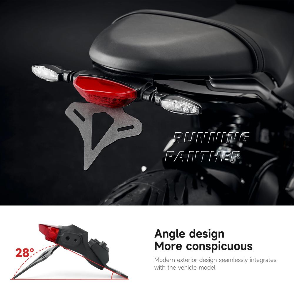 For Trident 660 Trident660 2021-UP Motorcycle  License Plate Holder