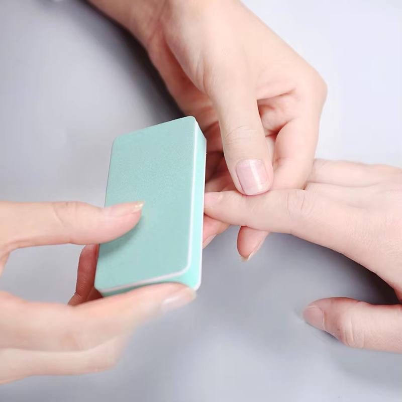 10Pcs Dual Sided Nail Buffing Blocks Professional Time Saving Nail Polishing Kits for Home Quick Manicure