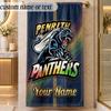 Beach TowelPenrith Panthers Custom Name Text Personalized Soft Towel for Beach Pool Indoor Home Decor Gift