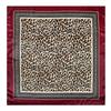 90cm Leopard-print Silk Scarf / Headscarf for Women – Versatile Rayon Satin Large Scarf