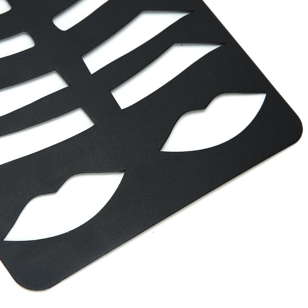 Eyebrow Lip Shape Stencils Template Fashionable Eye Brow Shape Kit Makeup Shaper