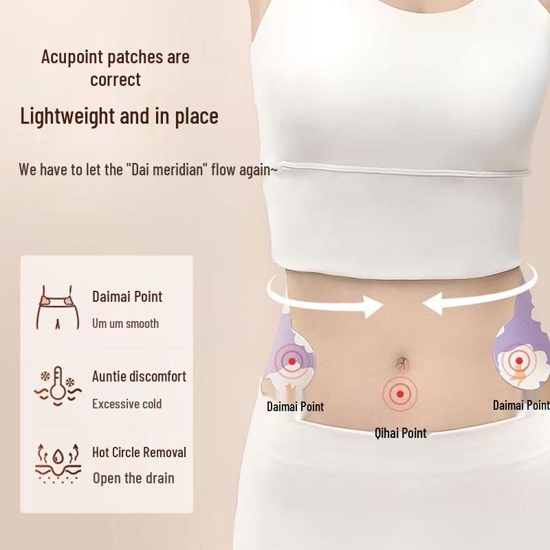 Mugwort Slimming Belly & Abs Hot Compress Patch - Fat Loss & Waist Support