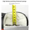 Hollow Breathable Bicycle Saddle Men Women MTB Road Bike Saddle Shock Absorbing Comfortable Big Butt Bike Seat Safety Warning