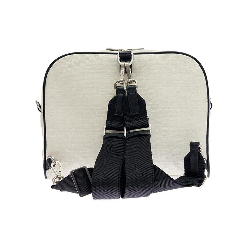 New MLB Los Angeles Dodgers Polyester Backpack Regular Unisex Hemp Cream 3ABKM044N-07CRM
