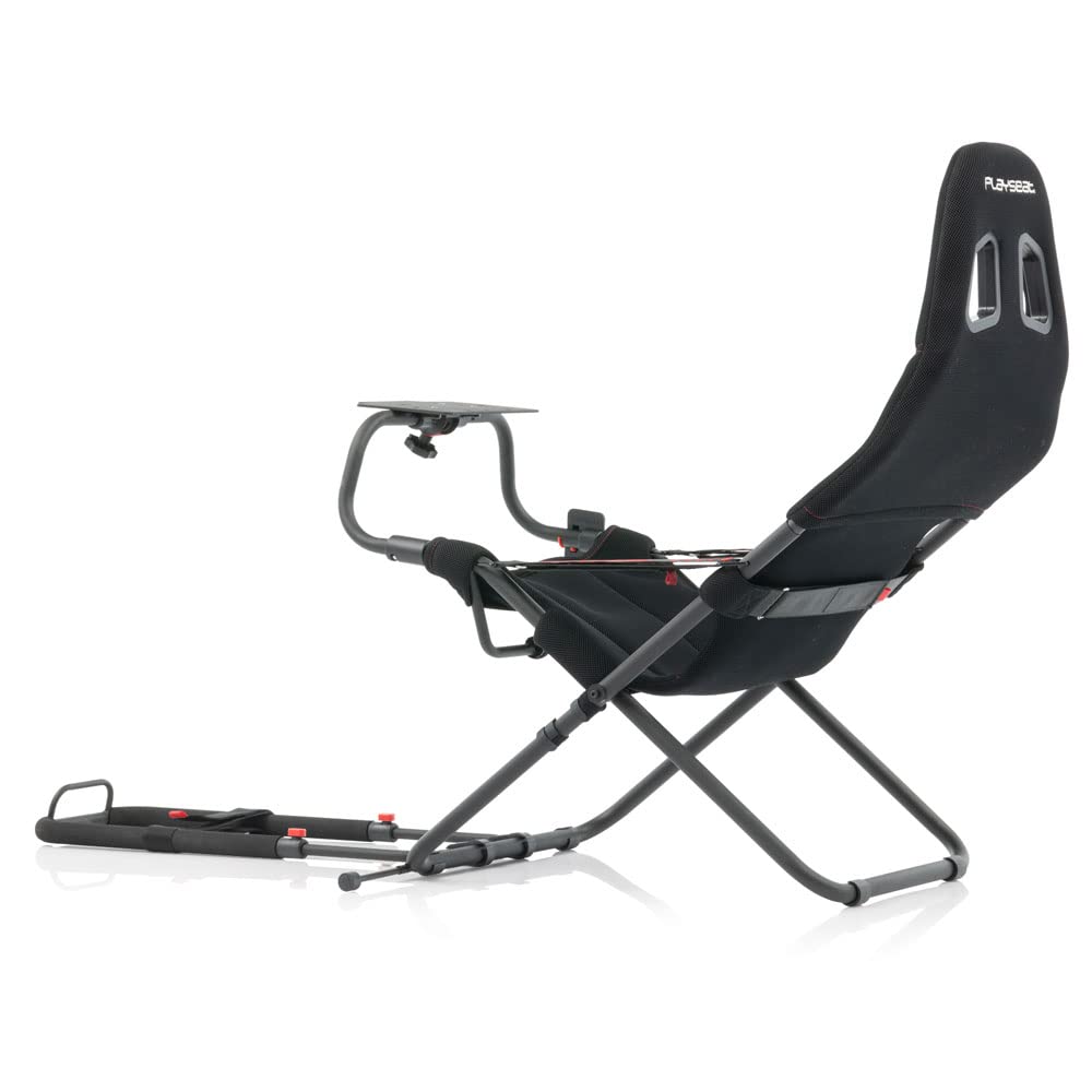 Playseat Racing Simulator Challenge ActiFit Compatible with Various Handle Controllers Pedal Position Seat Position Adjustable Actifit Adopted Black