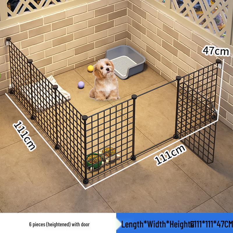 Pet Fence: Indoor Cage and Isolation Gate for Small To Medium Dogs and Cats