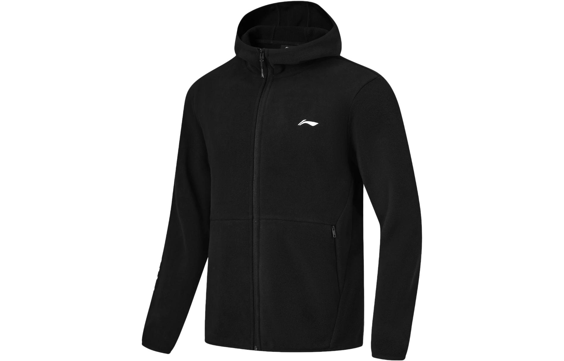 Li Ning Fitness Series Jacket Men s Black AFDUD03-1 M