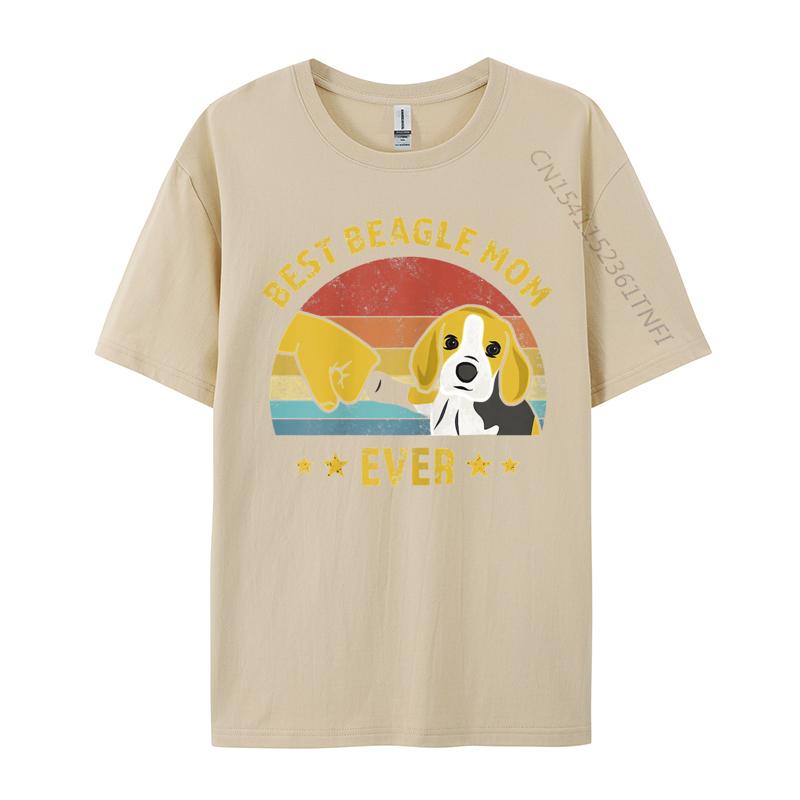 Unisexs Humor TShirt Best Beagle Mom Ever T Shirt Prevailing Unisex Tops Tees Luxury T Shirt Unisex High Quality