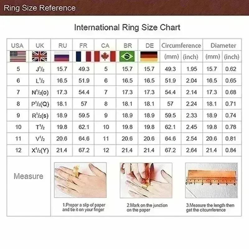 Vintage Black Color Rings for Women Trendy Round Inlaid with Red Stone Personalized Creativity Party Rings Set Jewelry