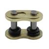 Motorcycle Gold Oil Seal Chain Buckle 428 520 525 530 with O-ring Chain Lock Motorcycle Buckle Connecting Rod Chain Joint Chain