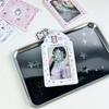 1Pc Cartoon Dog Theme Card Cover, Bus Card Cover, With Pendant Photocard Holder, Cute Campus Card Cover