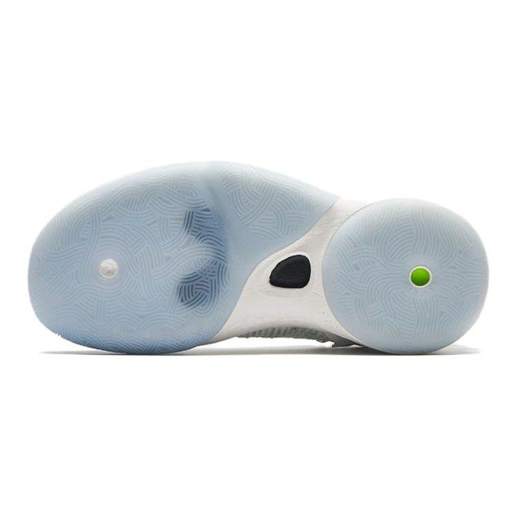 Anta Kids KT9 Shock Absorbing Wear Resistant High Top Basketball Shoes Kids Basketball Shoes White Blue 312421130-2