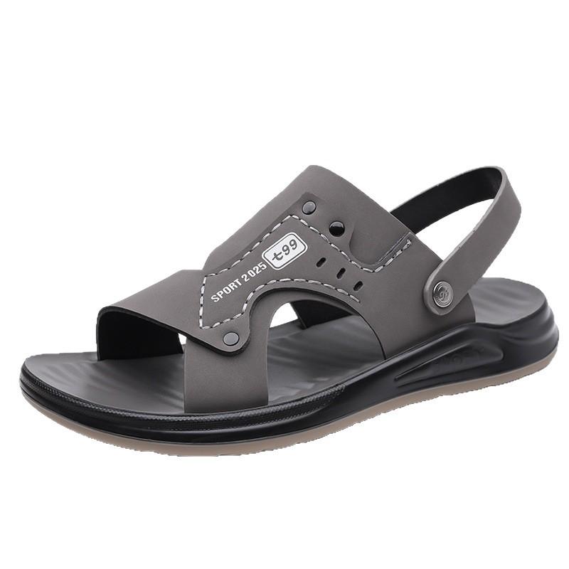High quality beach shoes 2025 spring and summer breathable new wear-resistant non-slip sandals student word sandals