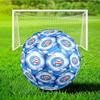 Fc Crest Design Printed Size 5 Soccer Ball - Durable, Machine-stitched, Soft and Comfortable, Suitable for Training and Matches Gift