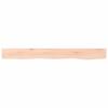 VidaXL Étagère murale 100x10x4 cm bois de chêne massif non traité 363555