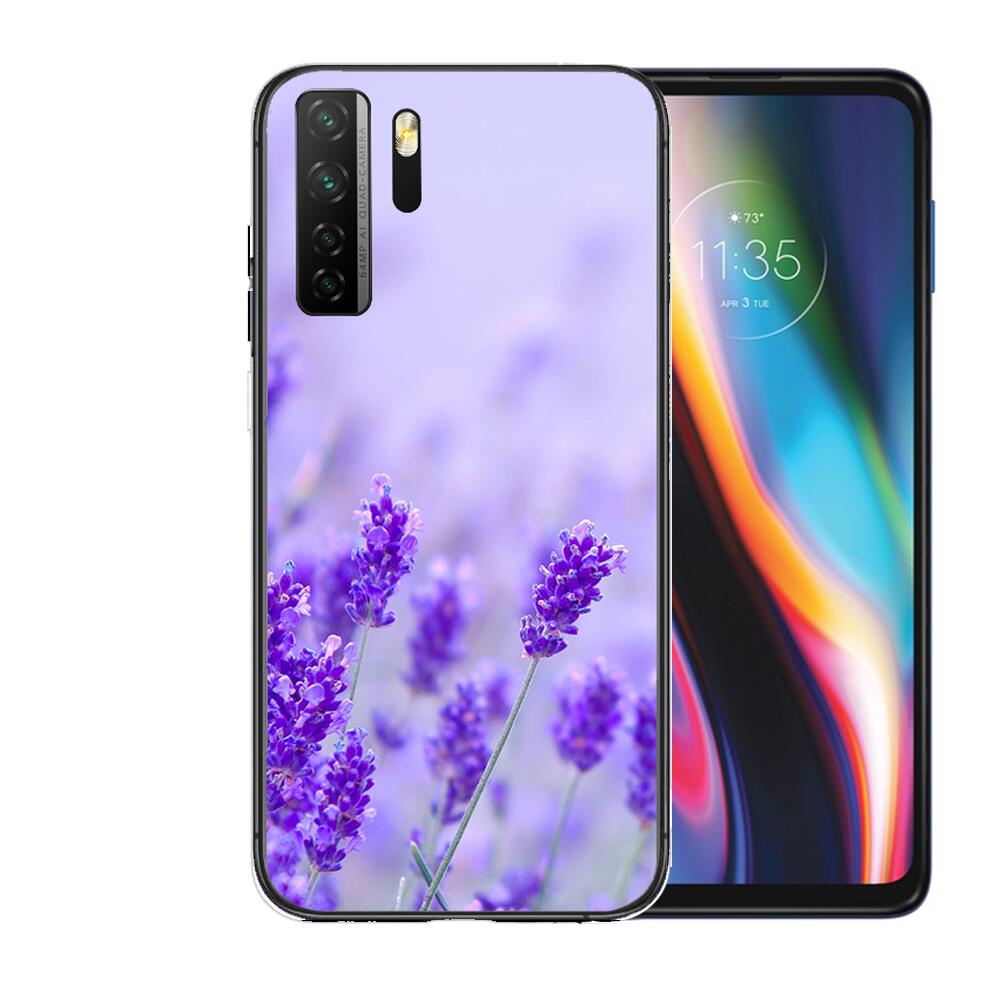 Capa Macia Cor Lavanda e Preto O Pooh Para Huawei Nova 8 7 6 SE 5T 7i 5i 5Z 5 4 4E 3 3i 3E 2i Pro Capa de Celular capas