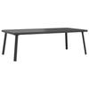 VidaXL Table Basse de Jardin, Table d'Appoint, Table de Café, Meuble de Terrasse Patio Arrière-cour Extérieur, Moderne, 362813