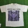 Nachgedrucktes 1992 emersonlake and palmer T-Shirt Baumwolle weißes Hemd Geschenk für Fan Unisex T-Shirt