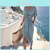 Zomer Mode Jurk Met Strik Taille Voor Vrouwen Business Casual Reis Kleding