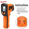 Tianyu T600 High-Precision Infrared Thermometer for Kitchen, Baking, Industrial, Oil, and Water Use